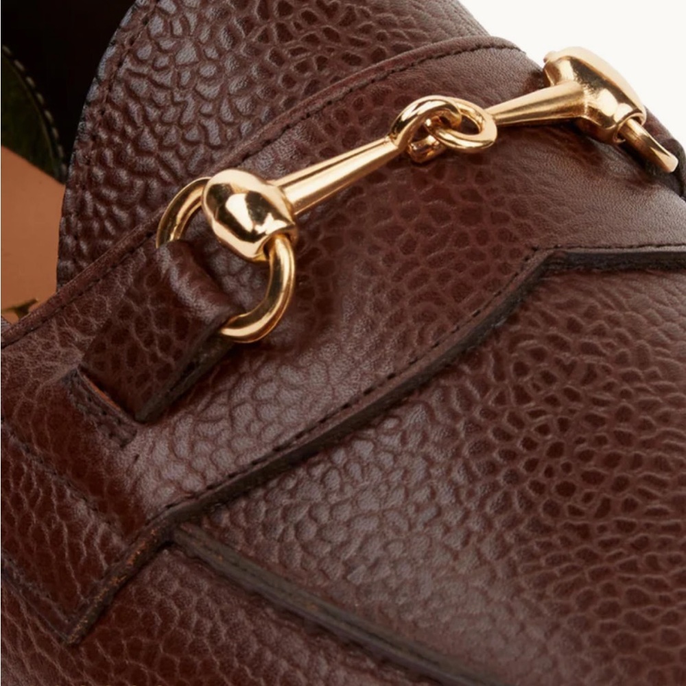 Blackstock & Weber The Mason Horse Bit Loafer, Chocolate - Picture 15 of 16